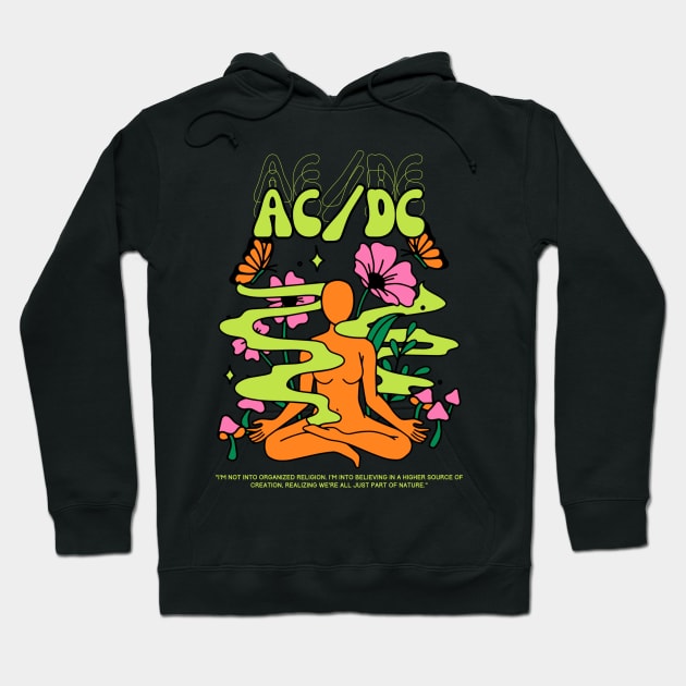 Ac/Dc // Yoga Hoodie by Mamamiyah